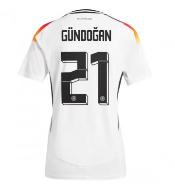 Tyskland Ilkay Gundogan #21 Hemmatröja EM 2024 Kortärmad